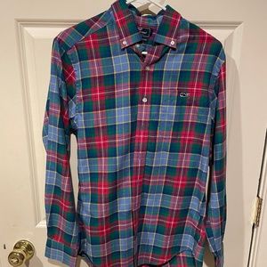 Vineyard Vines performance slim fit tucker shirt